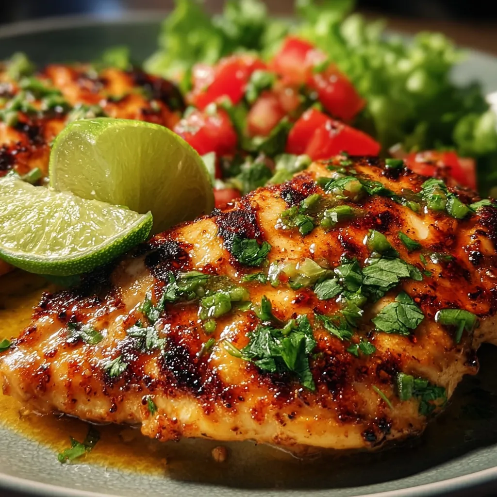 Easy Applebee's Copycat Fiesta Lime Chicken with Zesty Marinade and Restaurant-Style Presentation - main view
